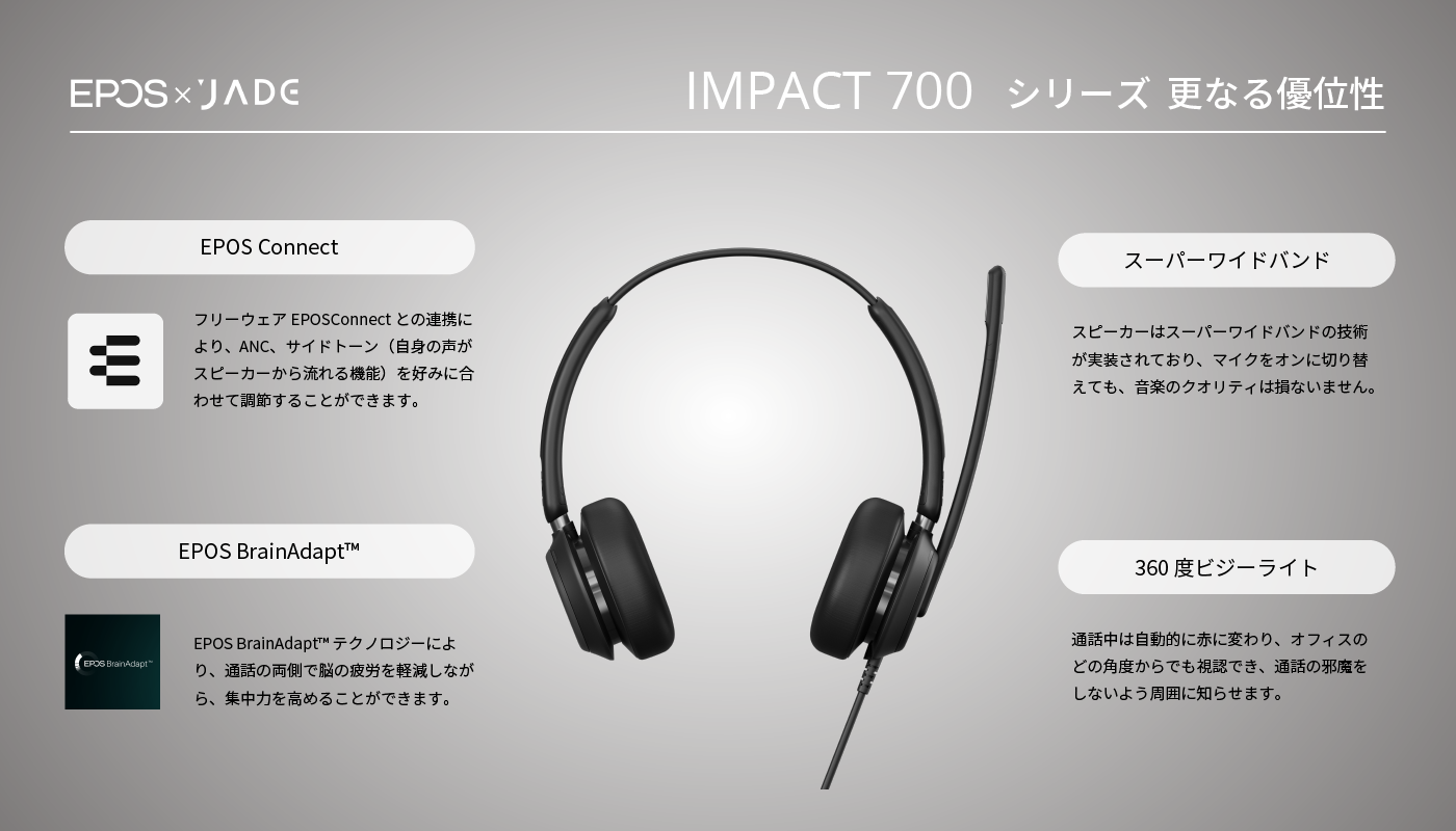 IMPACT 700さらなる優位性